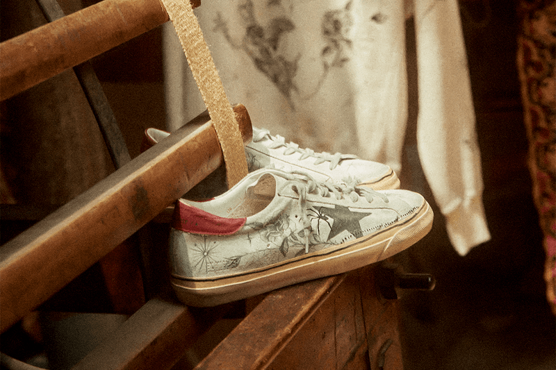 Dr Woo Golden Goose Collaboration Release Information details date HAUS of Dreamers tattoo sneakers footwear