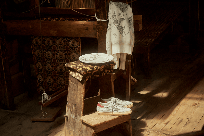 Dr Woo Golden Goose Collaboration Release Information details date HAUS of Dreamers tattoo sneakers footwear