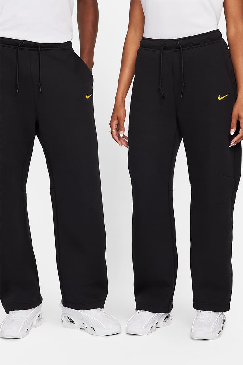 drake nocta nike tech fleece black crew hoodie open hem pant release date info store list buying guide photos price 