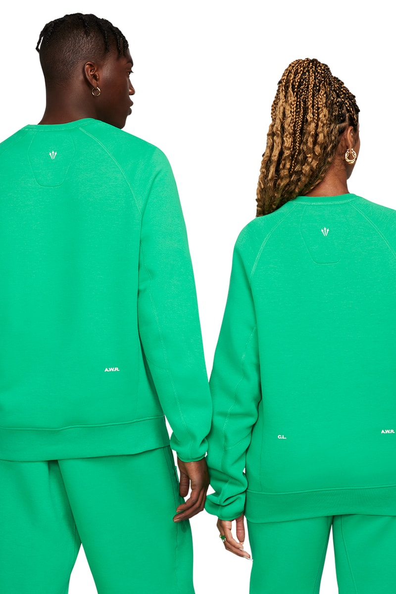 drake nocta nike tech fleece black crew hoodie open hem pant release date info store list buying guide photos price 