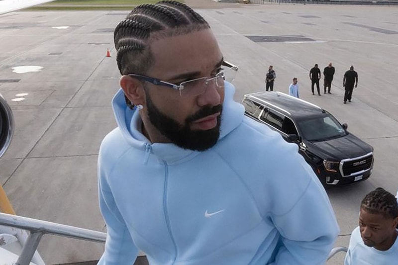 drake nocta nike tech fleece hoodie crewneck sweatpants baby ice blue release date info store list buying guide photos price 