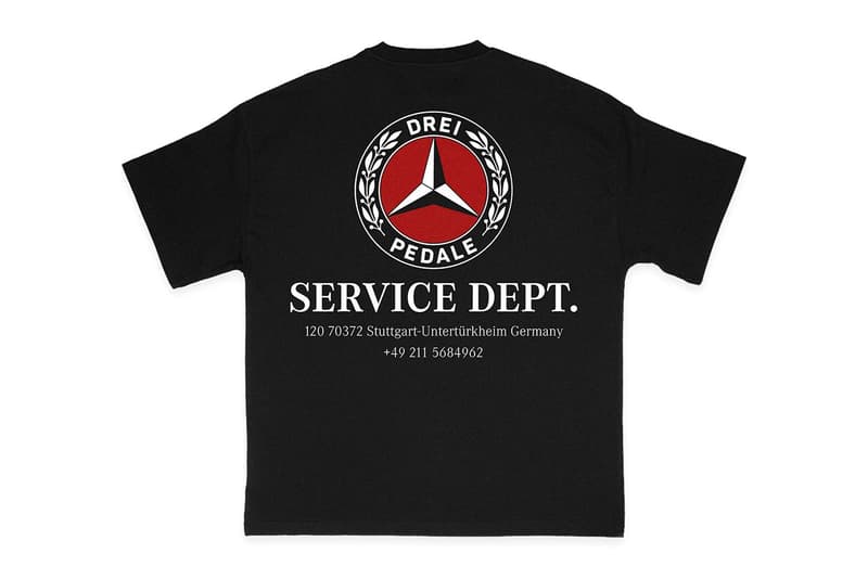 Drei Pedale GP.13 Collection T-Shirts Mercedes-Benz G-Class Convertible G500 W124 E-Class EVO II Paris Dakar 