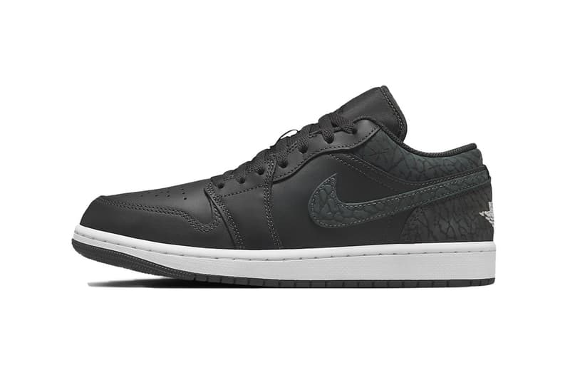 Nike AIr Jordan 1 Low Black Elephant