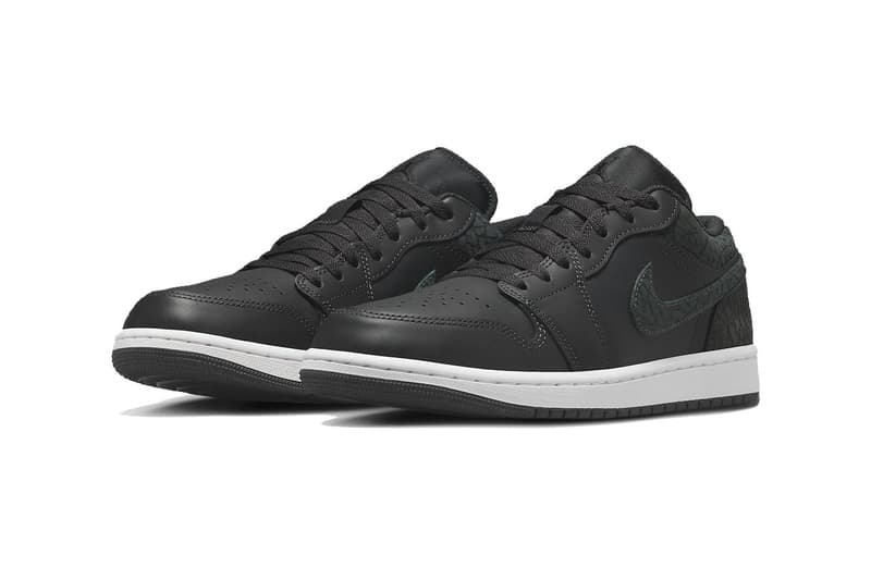 Nike AIr Jordan 1 Low Black Elephant