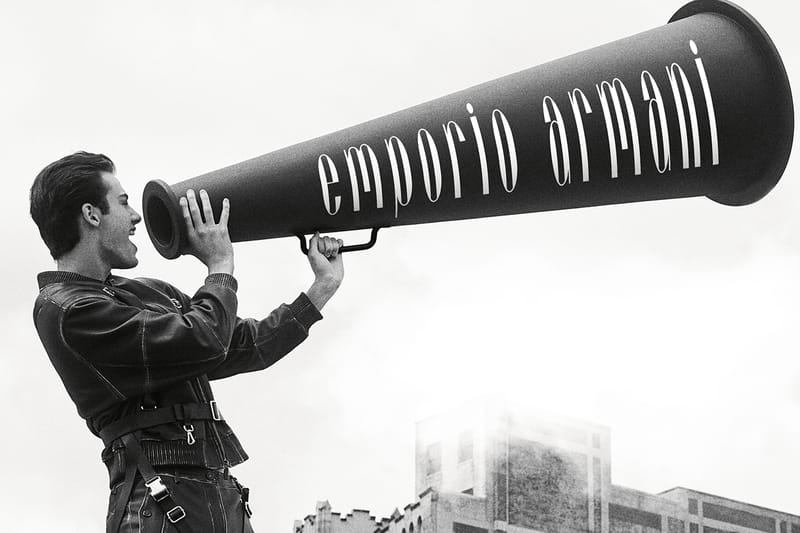 Emporio Armani Looks Back at Its Vintage Magazines for FW23-24 Campaign