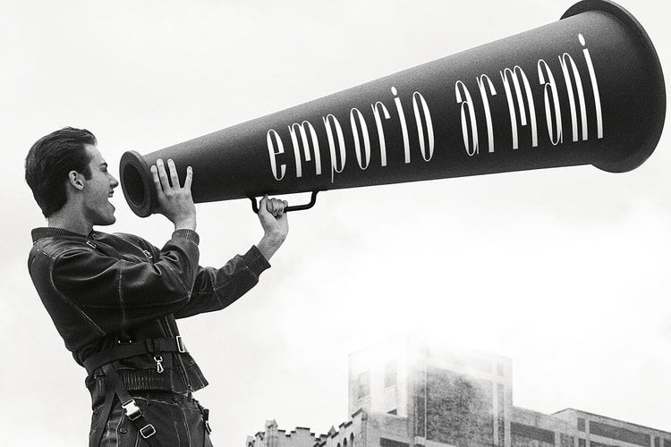 Emporio Armani Looks Back at Its Vintage Magazines for FW23-24 Campaign