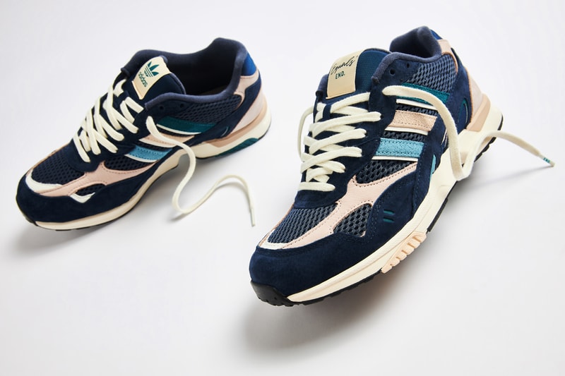 end clothing adidas torsion super equals pack zx eurosuper suede mesh leather navy