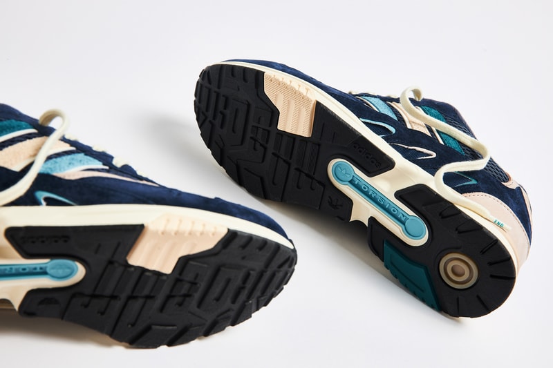 end clothing adidas torsion super equals pack zx eurosuper suede mesh leather navy