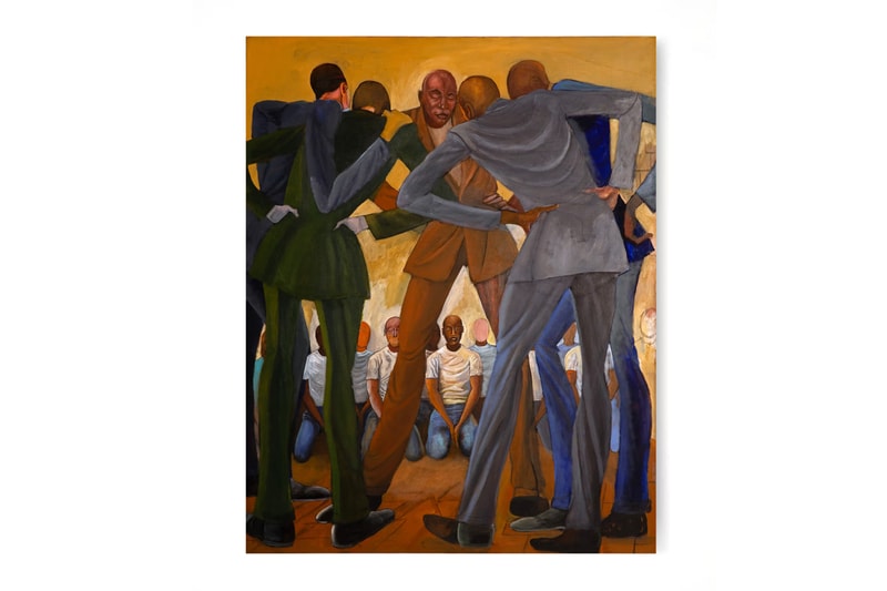 ernie barnes holding court joopiter auction 