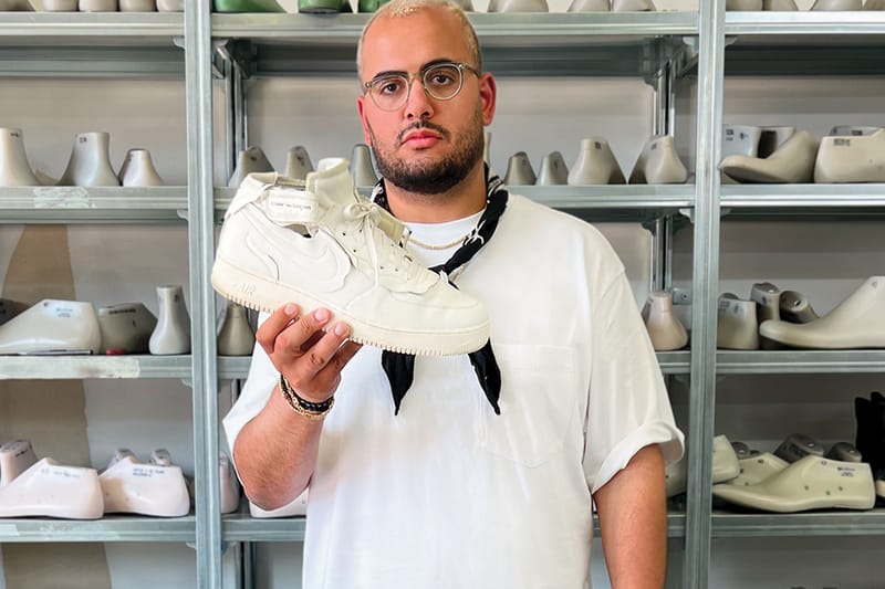 Fardin Hazratizadeh and the COMME des GARÇONS x Nike AF1 Mid for Hypebeast's Sole Mates