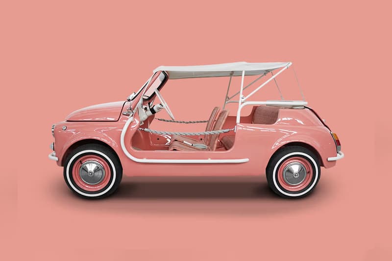 Fiat 500 Spiaggina Bonacina Garage Italia Customs EV Electric Cars Cute Italian Supermini