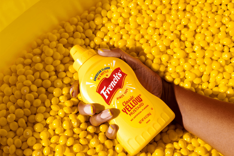 French’s® Mustard Skittles Release Information details date candy sweet collaboration condiment