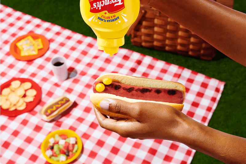 French’s® Mustard Skittles Release Information details date candy sweet collaboration condiment