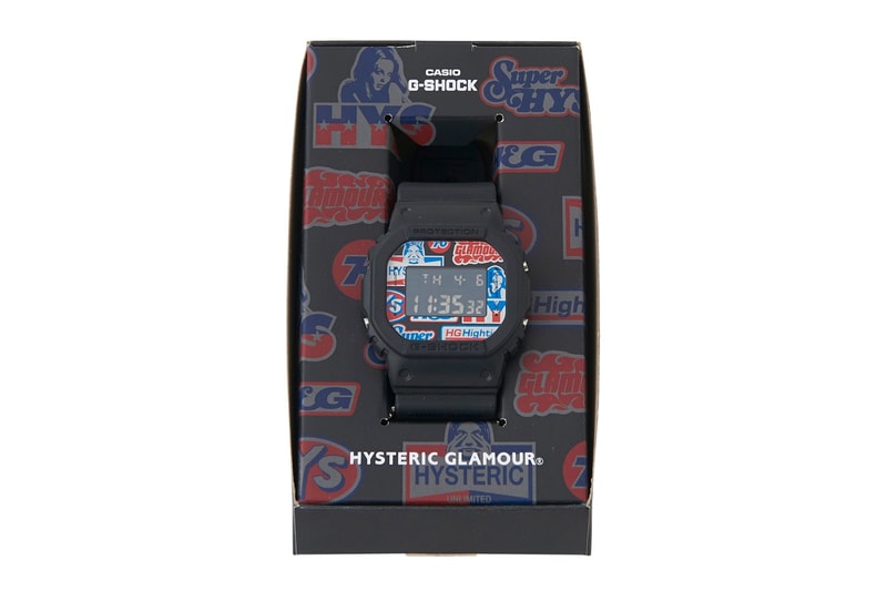G-SHOCK × HYSTERIC GLAMOUR "HYSTERIC GARAGE" DW-5600（casio × HYSTERIC GLAMOUR）