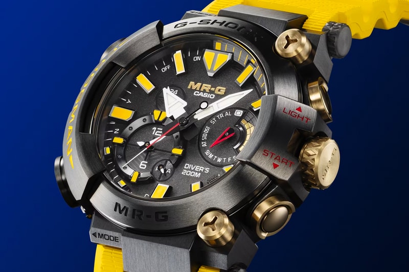 G-SHOCK MR-G FROGMAN MRGBF1000E1A Limited-Edition Anniversaries Release Info 