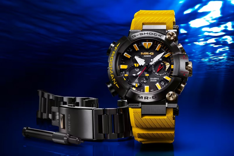 G-SHOCK MR-G FROGMAN MRGBF1000E1A Limited-Edition Anniversaries Release Info 