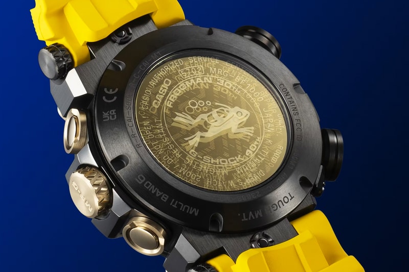 G-SHOCK MR-G FROGMAN MRGBF1000E1A Limited-Edition Anniversaries Release Info 