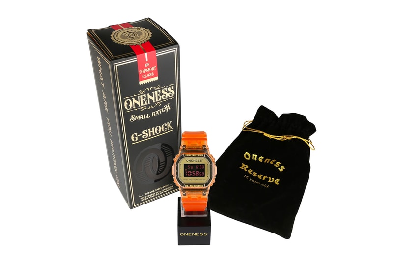 G-SHOCK x Packer collaboration model