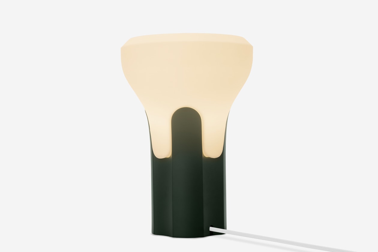 Gantri and Craighill Present the Flux Table Light lamp candlelight greek column architecture creative inventive innovative sustainable desk inspiration 3d printed hand assembled Contemporary design and form function shop available book read manufacturing company