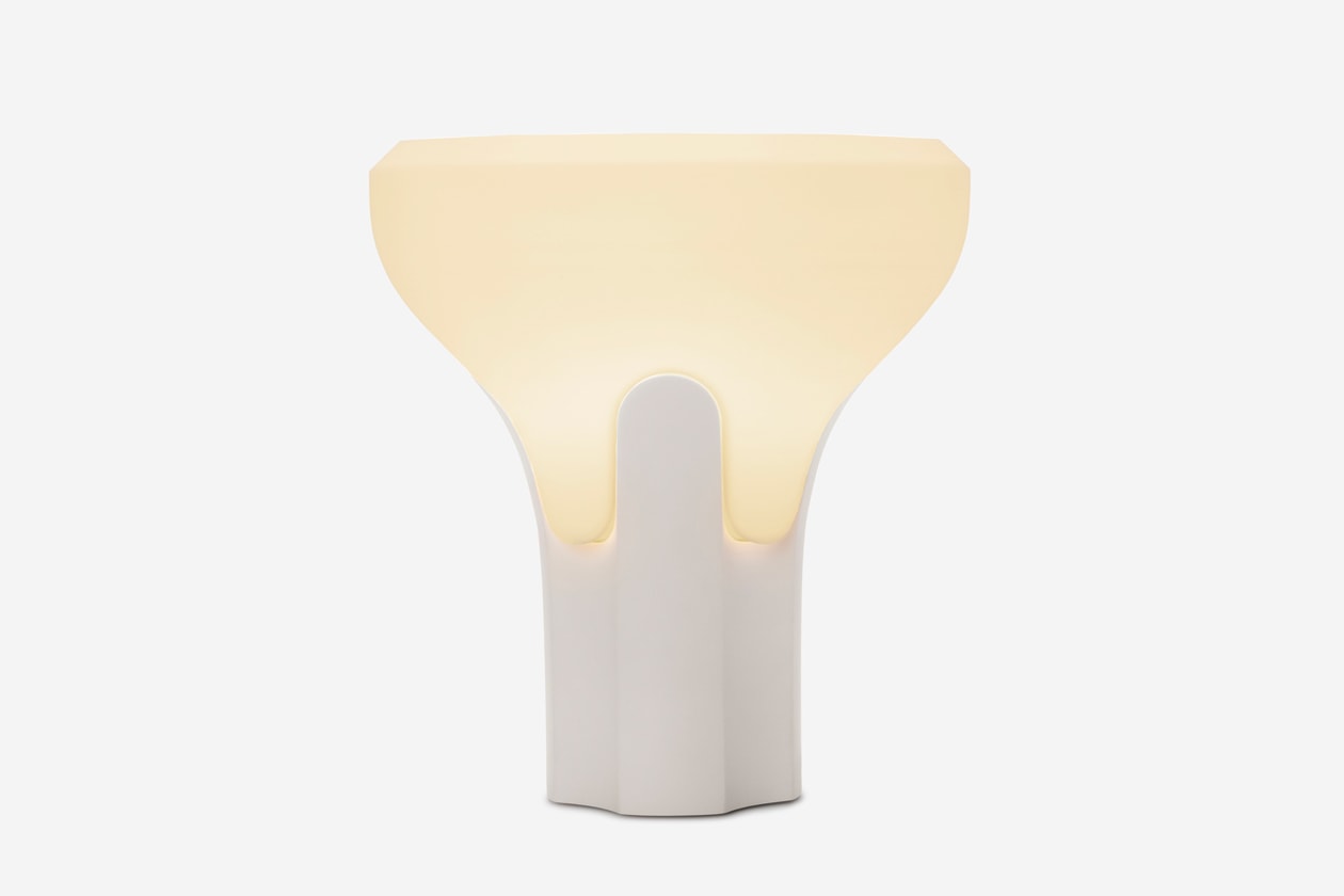 Gantri and Craighill Present the Flux Table Light lamp candlelight greek column architecture creative inventive innovative sustainable desk inspiration 3d printed hand assembled Contemporary design and form function shop available book read manufacturing company