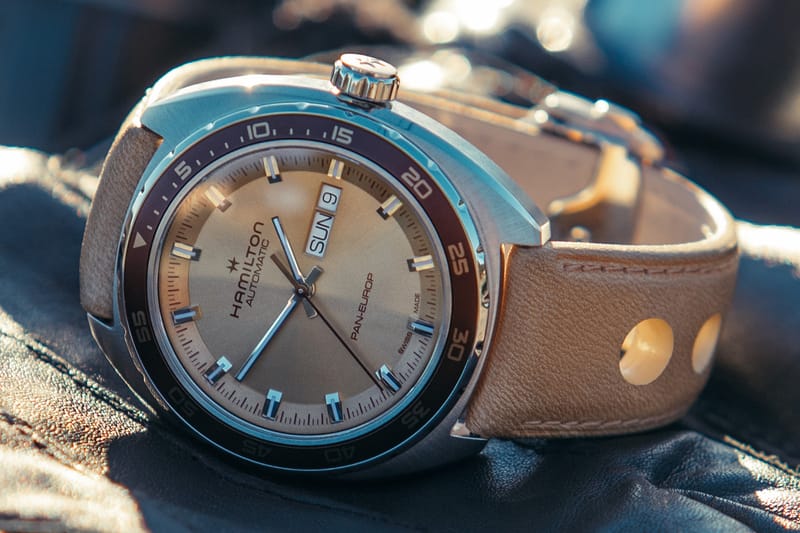 Hamilton Expands Its American Classic Collection With the Pan Europ Day Date Automatic
