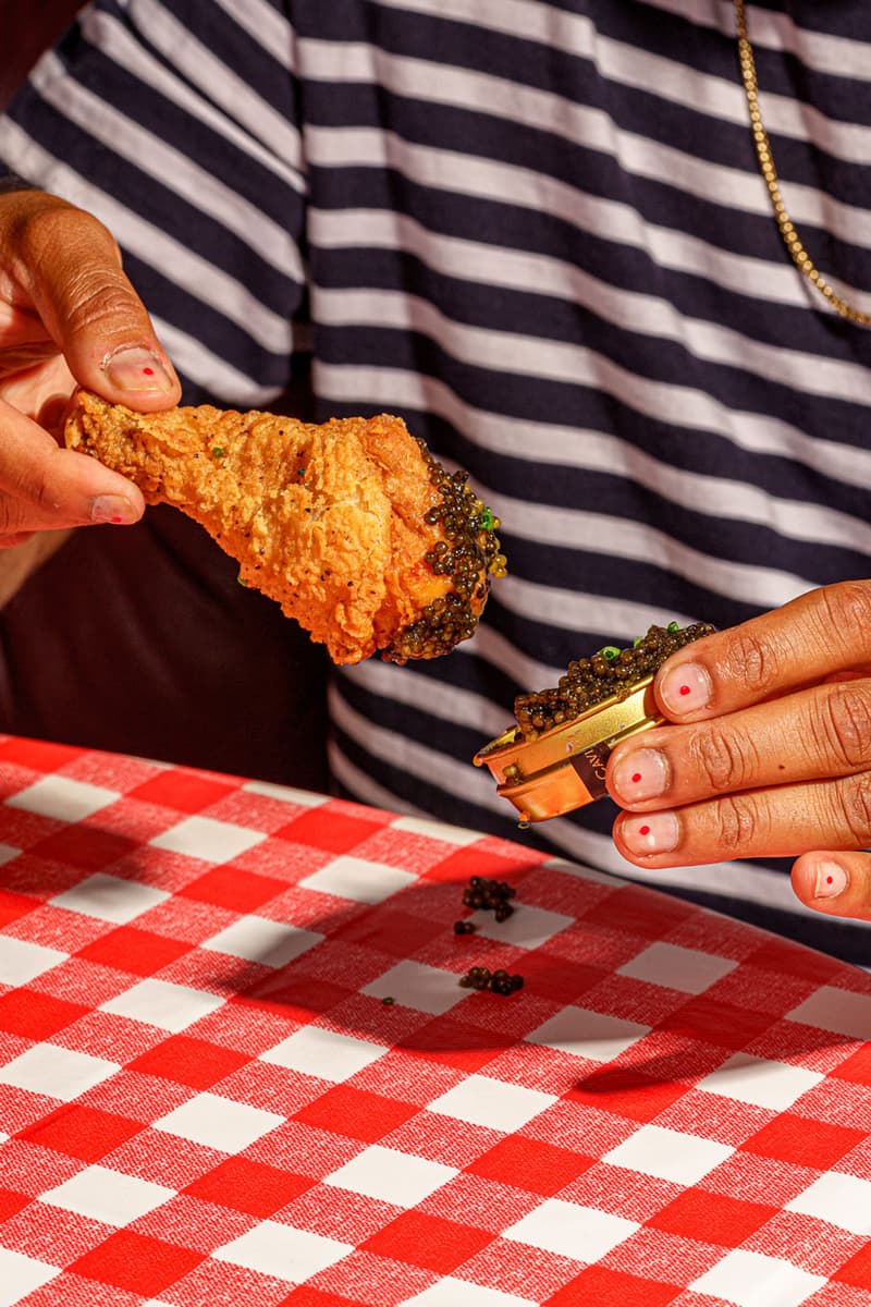 Heinz Sauce Morley's Fried Chicken The Standard Hotel Food UK London Drinks Meal Caviar Restaurant 