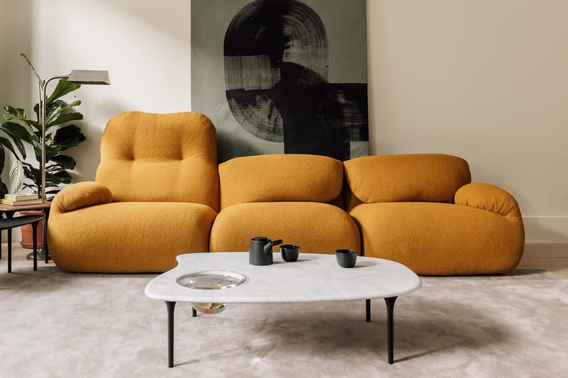 Herman Miller Unveils the Luva Modular Sofa Group and Cyclade Tables