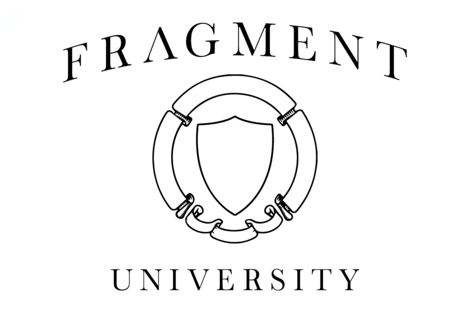 Fragment Design logo grown on a melon