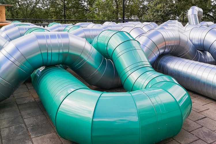 Holly Hendry Unveils Sinuous Sculpture Atop London Rooftop