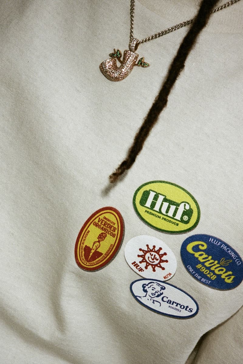 HUF and Carrots' Latest Collaborative Range Is for Old Times Sake new jersey anwar carrots los angeles streetwear t-shirts nostalgia