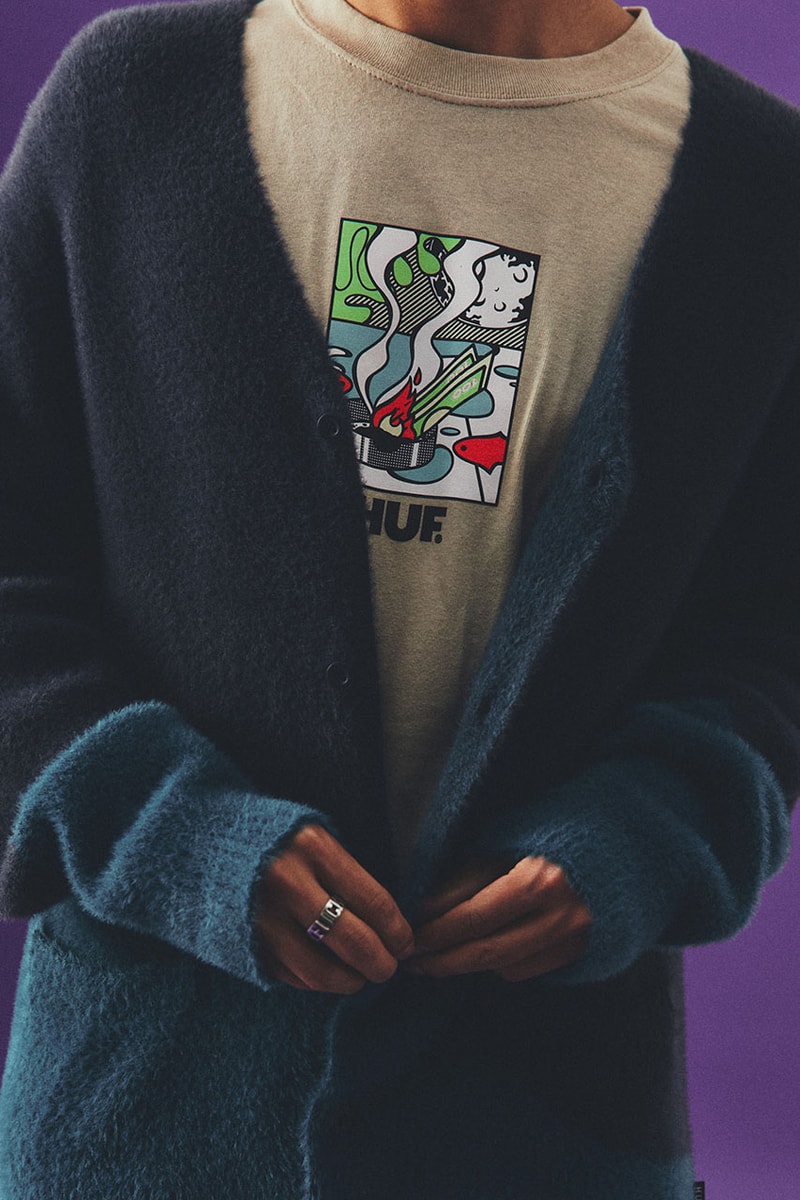 HUF Fall 2023 Collection Lookbook Release Info