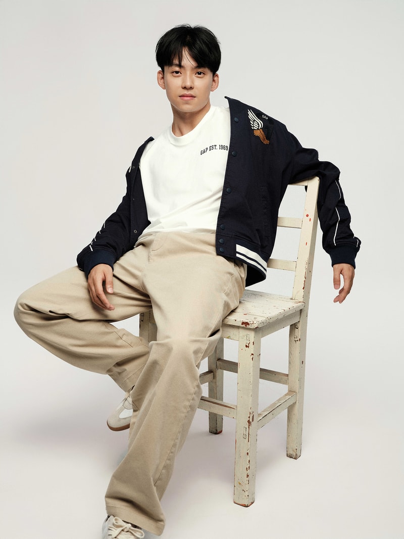 Download Stylish Young Man in Preppy Clothing