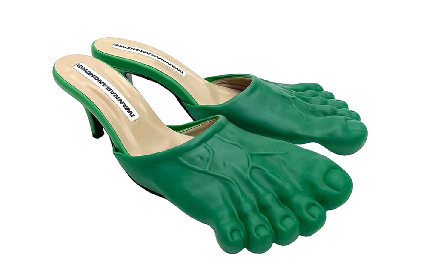 I Wanna Bangkok Hulk Foot Heels Bigfoot Heel Men Women Unisex Viral TikTok Meme Brand Footwear