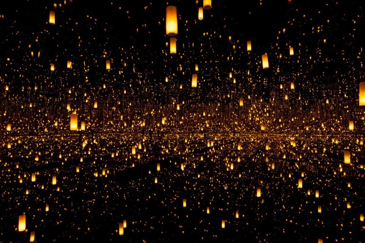 Yayoi Kusama Sculpture Peers Over Champs Elysées Louis Vuitton Store