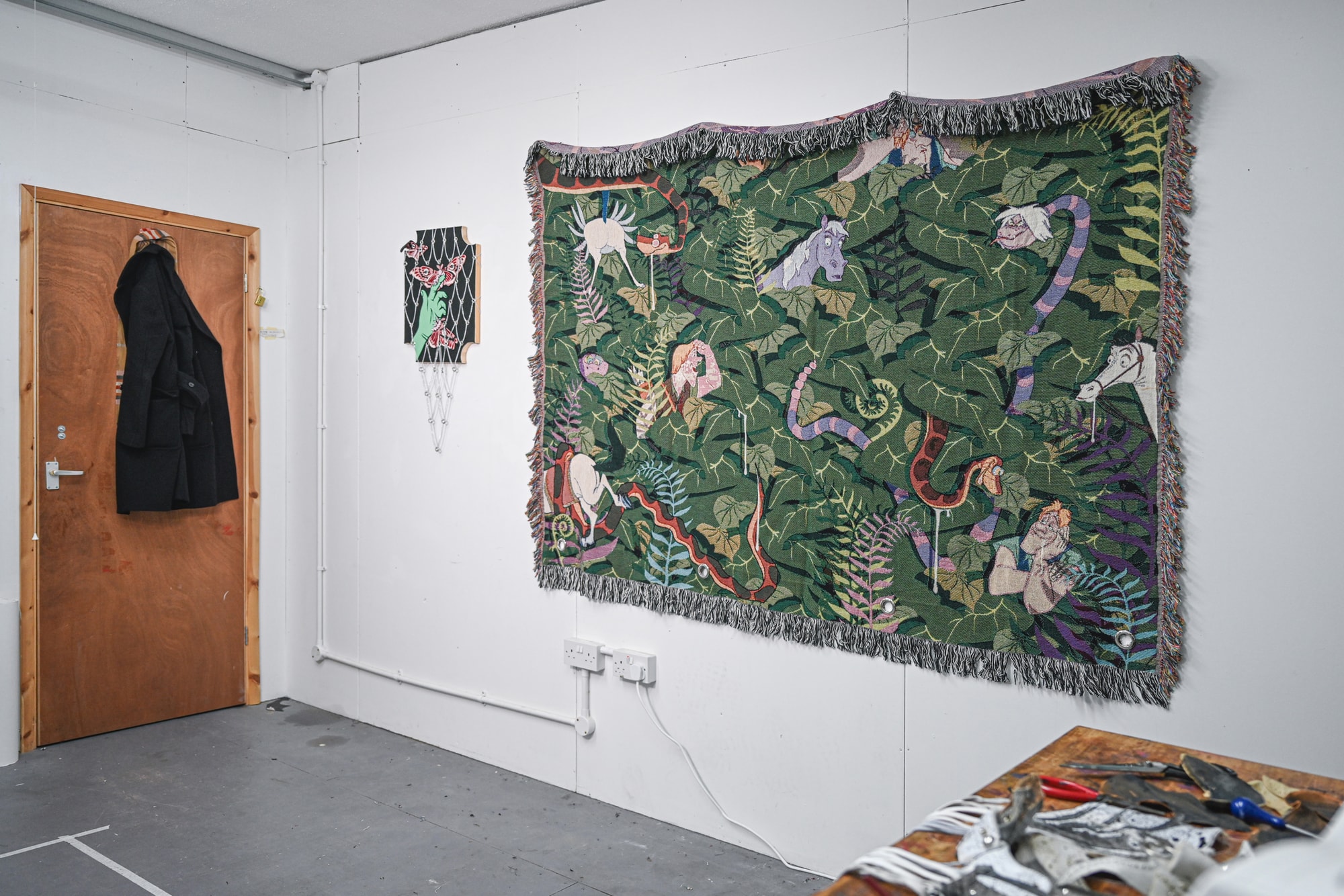 jakob rowlinson hypeart visits interview tapestry artworks sculptures exhibitions 