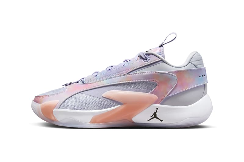 The Jordan Luka 2 "Nebula" Has an Official Release Date DX8733-005 Football Grey/Black/Oxygen Purple luka doncic engaged july release date basketball shoes dallas mavericks nba basketball nike swoosh air jordan brand