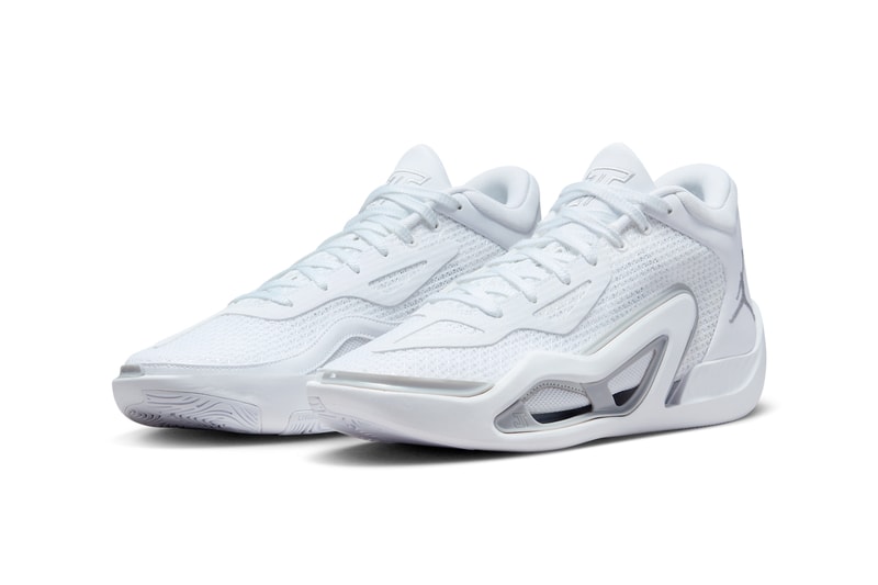 Jordan Tatum 1 Pure Money FQ1304-100 Release Info all white date store list buying guide photos price