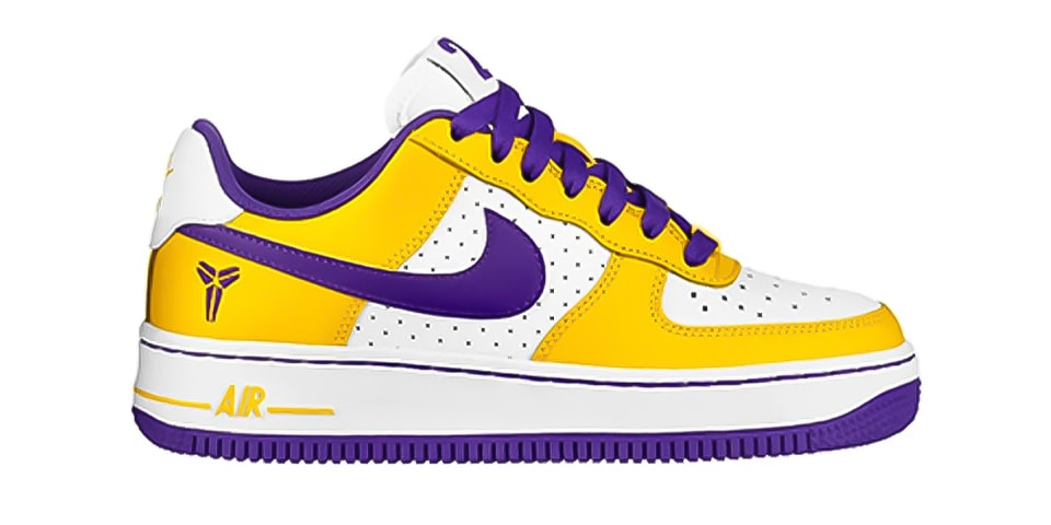 Images of a Potential Nike Air Force 1 Low "Kobe Bryant" Surface