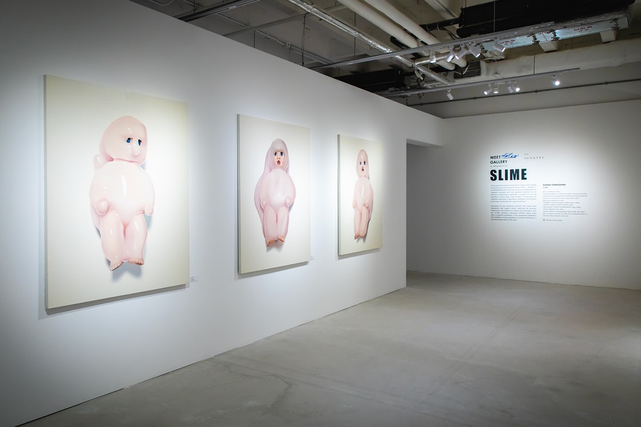 Kotao Tomozawa “SLIME” “MEET_PROJECT” AllRightsReserved Solo Exhibition Interview Hong kong 