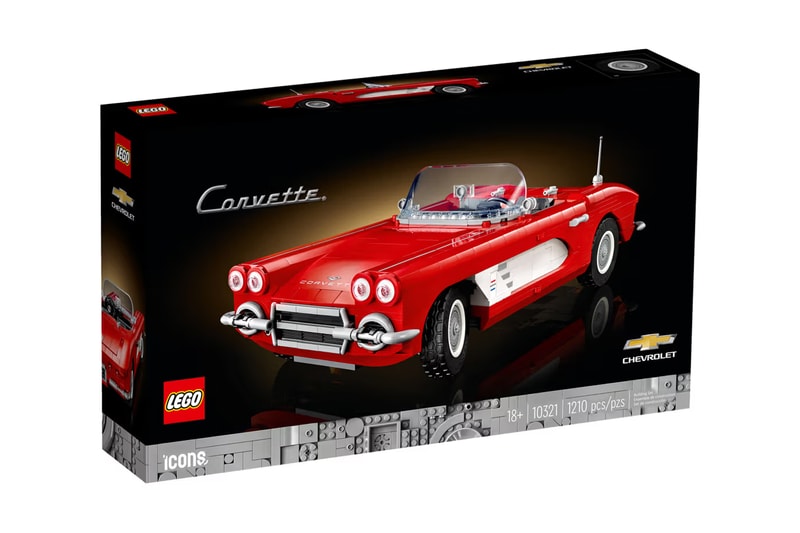 LEGO Icons 1961 Chevrolet Corvette 10321 Release Date info store list buying guide photos price early vip access chevy 70th anniversary