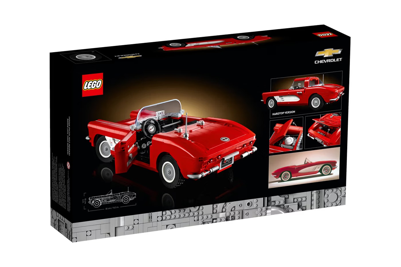 En nat Pounding gør ikke LEGO Icons 1961 Chevrolet Corvette 10321 Release Date | Hypebeast