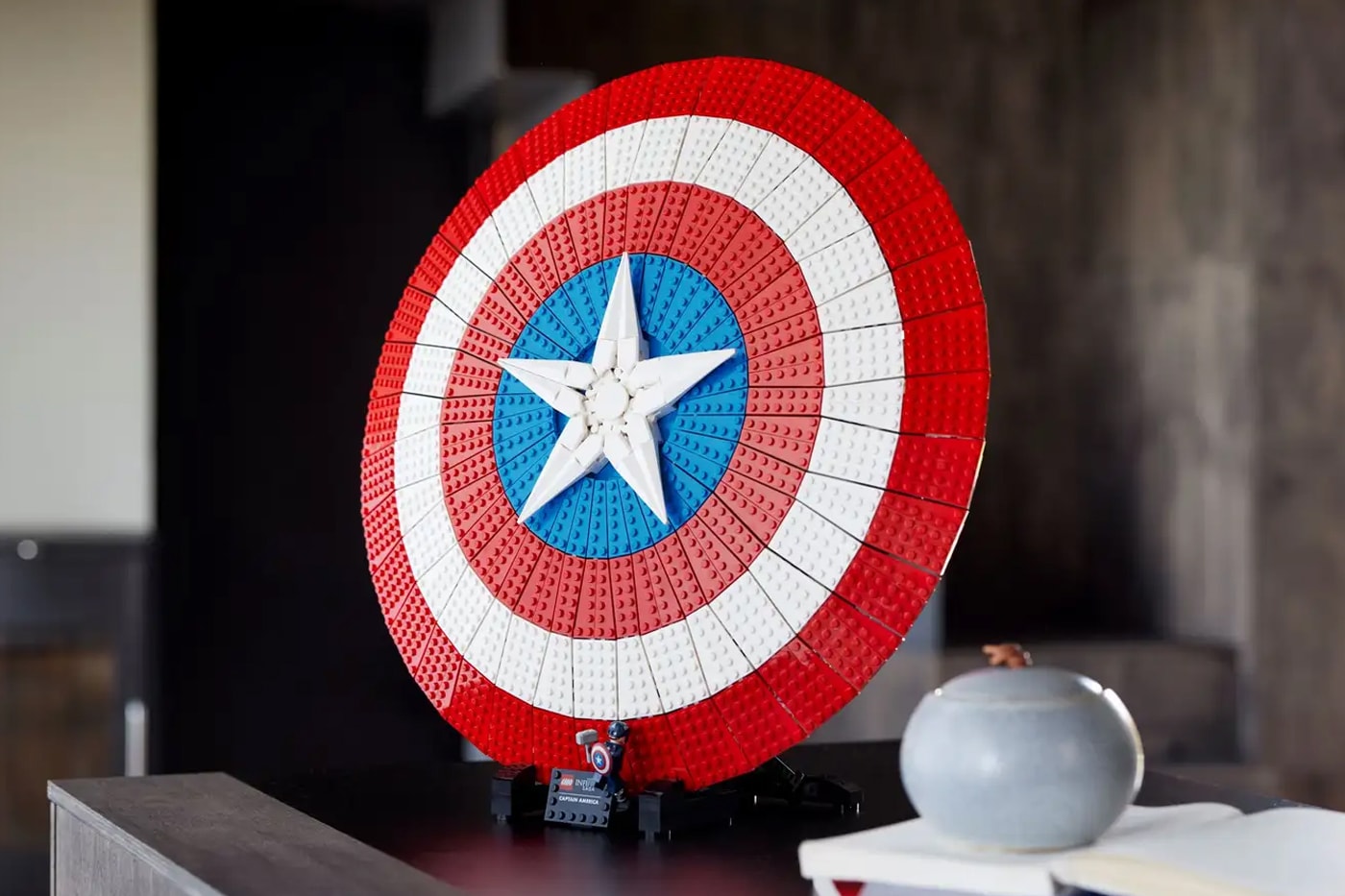 LEGO Marvel Captain America Shield Release Info 76262