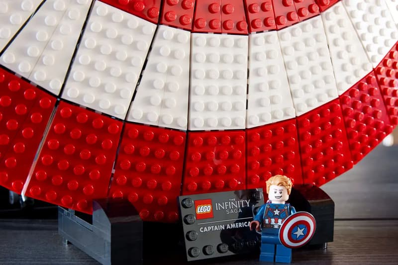 LEGO Marvel Captain America Shield Release Info 76262