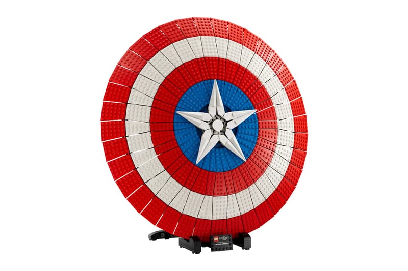 LEGO Marvel Captain America Shield Release Info 76262