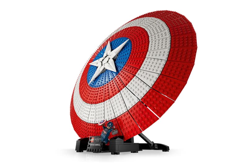 LEGO Marvel Captain America Shield Release Info 76262