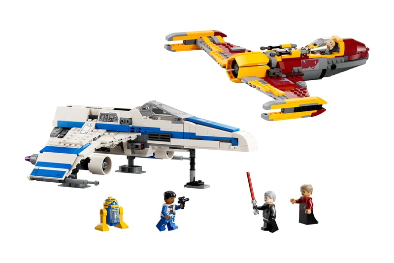 LEGO Star Wars September Sets Release Date Info store list buying guide photos price chewbacca ahsoka tano's t-6 jedi shuttle New Republic E-Wing vs. Shin Hati’s Starfighter Ghost & Phantom II