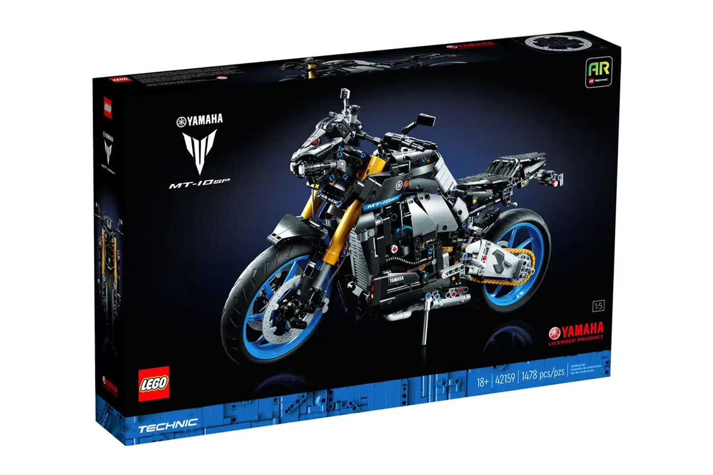 LEGO Technic Presents the Yamaha MT-10 SP 42159 Toys