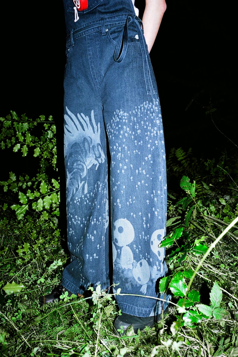 Levi's and Studio Ghibli Drop "Princess Mononoke" Collection Lookbook Release Info