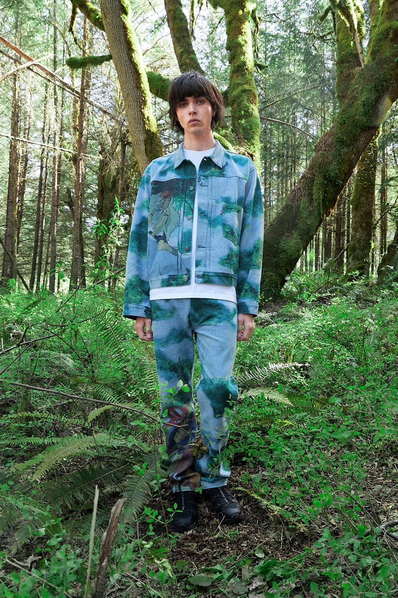 Levi's and Studio Ghibli Drop "Princess Mononoke" Collection Lookbook Release Info