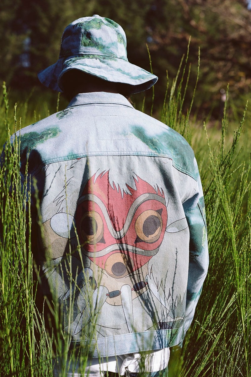 LEVIS 505 Jeans UNIQUE Custom Acid Drip Miyazaki Princess Mononoke Men's  36x34